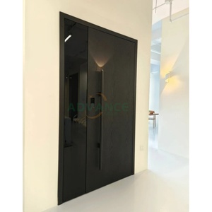 Unico Design intaglio 3D in alluminio Cast porta d'ingresso anteriore sicurezza residenziale esterno antifurto porta blindata - Product Image 1