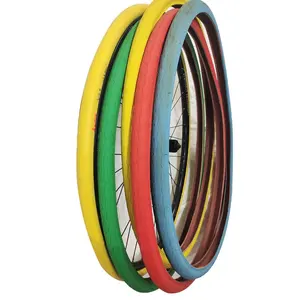 高品质彩色轮胎700 * 28C时尚定制700X28C 700x35C自行车轮胎和内胎