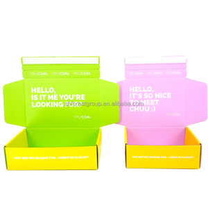 Tùy chỉnh màu giấy bưu phẩm hộp các tông carton quần áo vận chuyển Hộp bao bì hộp sóng - Product Image 3