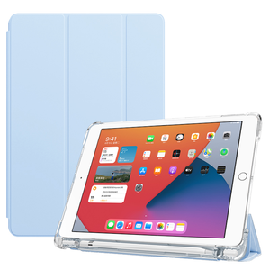 Boîtier Transparent avec Porte-Crayon TPU pour <span class=keywords><strong>iPad</strong></span> 10.2 <span class=keywords><strong>2019</strong></span> pour <span class=keywords><strong>iPad</strong></span> 7/8 cas 7/8th Génération - Product Image 5