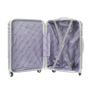 2024 New Design Waterproof Hard Shell Luggage 20' 22' 24' 26' Suitcase PP Trolley Luggages Travelling Bags Trolley Bag Luggage