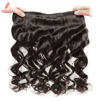 Extensions de cheveux humains vierges brésiliens de qualité supérieure 10A, double trame, marque XS Hair, vente en gros
