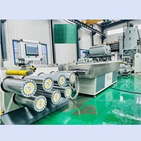 Machine d'extrusion de filament de sac Jumbo de fil plat en plastique