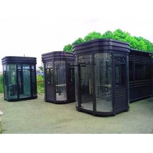 Kiosque de vente en acier inoxydable, autoportant, usage commercial - Product Image 1