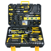 Kit d'outils manuels pour la réparation de machines ou de véhicules, ensemble de boîtes à outils en gros avec étui rigide, personnalisation OEM