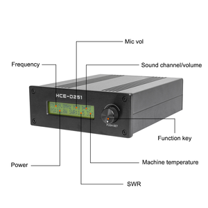 25 Watts 25W Stereo <strong>FM</strong> <strong>Broadcast</strong> Transmitter <strong>Radio</strong> <strong>Station</strong> for Sale - Product Image 2