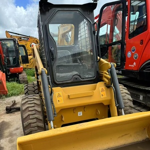 รถตักล้อยาง CAT 420C พร้อมห้องโดยสารสีดำและแขนไฮดรอลิกสำหรับงานก่อสร้างหนัก - Product Image 3