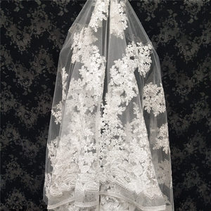 Floral Mesh Fabric <b>Embroidered</b> High Quality Lace for Cloths Decoration Garments <b>Tablecloths</b> Parties New Style - Product Image 6