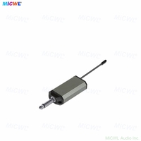 Système de microphone sans fil numérique DHL60 cardioïde 1 émetteur pour casque, solution audio pour scène, salle de classe, église, enregistrement vidéo