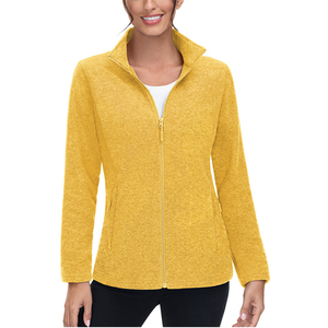 OEM <strong>Lightweight</strong> <strong>Coat</strong> Sports Tops Athletic Warm <strong>Coats</strong> for <strong>Women</strong> Spring Autumn Casual Turtleneck <strong>Women's</strong> Fleece Jackets - Product Image 1
