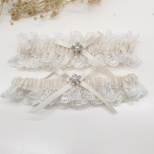 De suministros de la boda de encaje liguero <span class=keywords><strong>Liga</strong></span> <span class=keywords><strong>novia</strong></span> boda <span class=keywords><strong>Liga</strong></span> cinturón tirar de la boda de la <span class=keywords><strong>Liga</strong></span> de diamante de imitación - Product Image 4