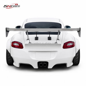 Kit Carrozzeria Stile Rocket Bunny, Paraurti e Spoiler Posteriore per <span class=keywords><strong>Porsche</strong></span> <span class=keywords><strong>Cayman</strong></span> 987.1 - Product Image 4