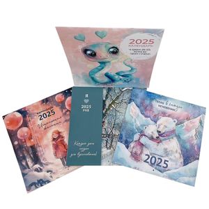 Chất lượng hàng đầu tốt nhất tùy chỉnh đầy đủ màu sắc xoắn ốc tường bàn Bàn lịch Dịch vụ in ấn từ đáng tin cậy xuất khẩu - Product Image 2