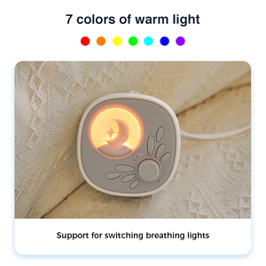 Máquina de Sonido Musical Portátil <span class=keywords><strong>para</strong></span> Dormir Bebés Recién Nacidos, Ruido Blanco, Diseño de Lujo, Carga Inalámbrica, Madera, Descanso HCH, 2.ª Carga en Casa - Product Image 2