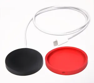 Hot bán nhà máy cho không dây sạc từ Silicone sạc không dây bảo vệ trường hợp