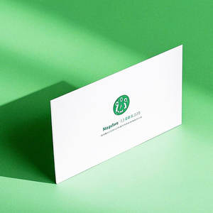 Kustom Hotel selamat datang dicetak Offset Kartu Bisnis Mewah Foil cap timbul huruf sederhana salam bisnis promosi kartu - Product Image 3