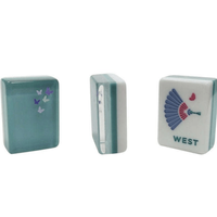 Stock US, Tuiles de Mahjong de Noël, Tuiles de Mahjong Américaines, Mahjong Papillon Gris, Ensemble de Mahjong Moderne, Tuiles Multicouches, Fête Familiale