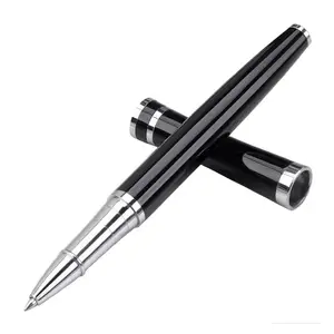 BECOL Promotional Business Signature Pen Luxury Heavy Metal Pen Elegant Executive Roller Ball Pen with Custom Logo for Office