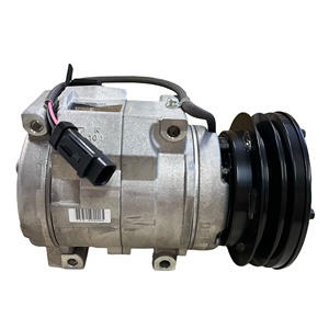 Compresor de Aire Acondicionado <span class=keywords><strong>Denso</strong></span> 437100-5041 Original para Vehículos Comerciales de 24V CATERPILLAR 25972-44 con Embrague Magnético <span class=keywords><strong>10S17C</strong></span> DCP99809 - Product Image 2