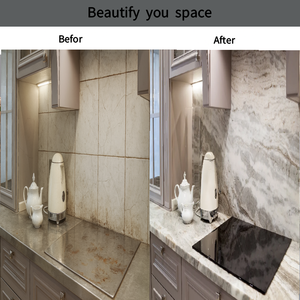 Papel de Contacto de mármol moderno, <span class=keywords><strong>resistente</strong></span> al <span class=keywords><strong>calor</strong></span>, impermeable, autoadhesivo, ecológico, pegatina de PVC, encimeras de <span class=keywords><strong>cocina</strong></span>, sala de estar - Product Image 5