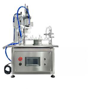 เครื่องบรรจุและปิดฝาอัตโนมัติแบบโต๊ะหมุน ใช้ได้กับน้ำหอม น้ำมันหอมระเหย เครื่องสำอาง สเปรย์ น้ำยาบ้วนปาก ไวน์ และผลิตภัณฑ์อื่นๆ - Product Image 6