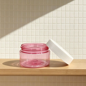 100 ml PET Kozmetik Kavanozları Yuvarlak Plastik Kaplar Vidalı Kapaklar Özel Logo Baskılı Krem Losyon Banyo Tuzu Vücut Yağı Ambalajı - Product Image 5