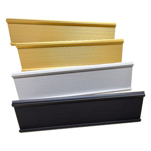 定制雕刻logo 2 “x8” 金属金色银色黑色书桌空白铭牌办公教室桌板 - Product Image 1