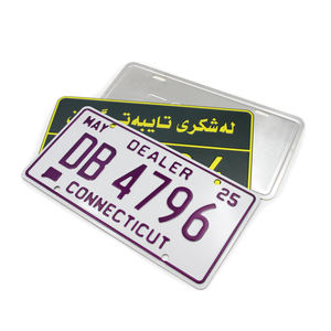 Fabricantes personalizados Diseño personalizado Hojas de plástico Matrícula 3D Motocicleta Matrícula de <span class=keywords><strong>coche</strong></span> - Product Image 2