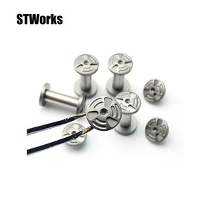 Chất lượng cao M3 M5 cầu vồng <span class=keywords><strong>Chicago</strong></span> vít tùy chỉnh dao xử lý Rose Gold vít - Product Image 4