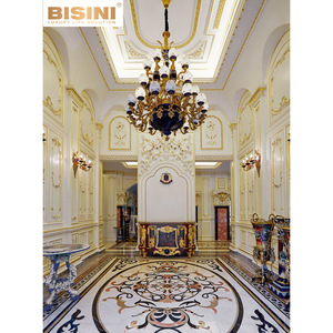 Dịch vụ thiết kế nội thất kiến trúc nhà ở <span class=keywords><strong>3D</strong></span> Max, render máy tính phòng khách biệt thự châu Âu với nội thất đầy đủ - Product Image 1