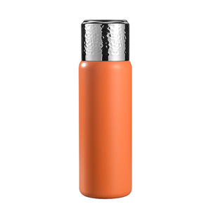 Portable Hammer Textured Customized Stainless Steel Water <b>Bottle</b> Stainless Steel Lid With Filter - Product Image 4