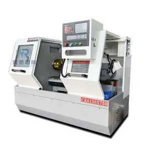 Chine meilleur tour à métaux cnc à faible coût machine de tour CNC léger prix CK6150