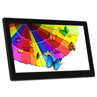 Werbung Aufzug Werbung Display 21,5 ''Großer digitaler Foto rahmen