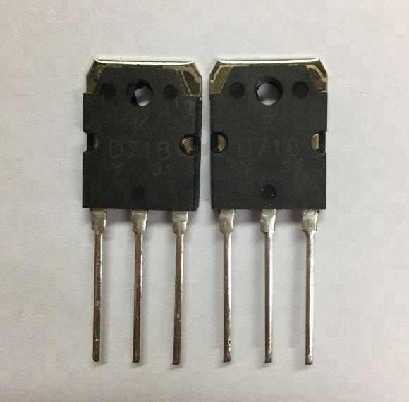 Lot De 2 Paires De Transistors Sanken 2SB688 / 2SD718 - Neufs - Pour Réparation Audio/électronique