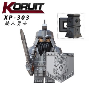 Corey Kt1040 Quy Mô 1:8 Cổ Điển Dwarf Thor Của Tribe Minifigure Xây Dựng Khối Đồ Chơi Ironfoot Danne Nhựa Lắp Ráp Wholesome Túi - Product Image 2