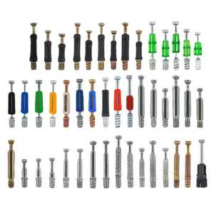 Modern Kitchen Furniture Hardware Iron Plastic Joint Cam Dowel <b>Lock</b> Nuts Bolts Connectors <b>Small</b> Screws GQK Brand 16/18mm Easy - Product Image 5