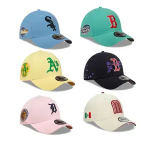 Ready to ship New design 3D embroidery sports baseball caps snap back