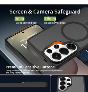Custodia di Lusso Traslucida per Cellulare con Anello Magnetico Sensazione Pelle per <span class=keywords><strong>Samsung</strong></span> Galaxy S26 Ultra <span class=keywords><strong>Cover</strong></span> Personalizzata - Product Image 4