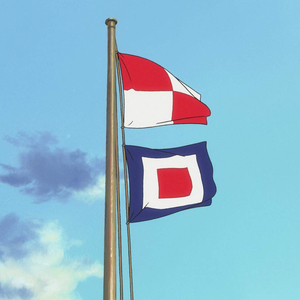 Drapeaux promotionnels personnalisés imprimés 3x5 pieds, double face, en polyester durable, avec mât en aluminium, pour événements sportifs et jeux. - Product Image 2