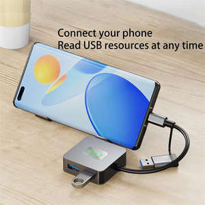 Wfyear USB C HUB 4พอร์ต USB ประเภท C ถึง USB3.2อะแดปเตอร์ตัวแยกฮับ <span class=keywords><strong>Gen2</strong></span> 10Gbps สำหรับ MacBook <span class=keywords><strong>Pro</strong></span> Air <span class=keywords><strong>iPad</strong></span> <span class=keywords><strong>Pro</strong></span> แล็ปท็อปพีซี - Product Image 6