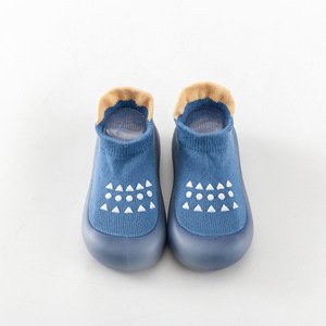 Scarpe Calzino Personalizzate per Neonati, Scarpe da Passeggio per Bambini, Pantofole Antiscivolo per Neonati con Suola Morbida <span class=keywords><strong>in</strong></span> <span class=keywords><strong>Gomma</strong></span>, Sneakers per Bambini e Bambine - Product Image 1
