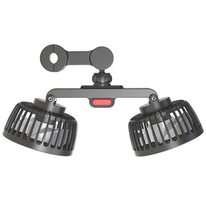 חזק <span class=keywords><strong>12v</strong></span> מאוורר קירור חשמלי עבור מכוניות אוניברסלי כפול ראש מושב אחורי עם ציוד לרכב - Product Image 6