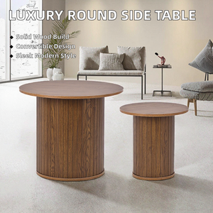 Wholesaler Modern Convertible Luxury <b>Coffee</b> <b>Table</b> <b>Round</b> Living Room Home Furniture Hot Sale <b>Wood</b> Qualcosa Brand - Product Image 2