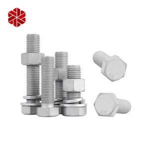 สลักเกลียวเหล็กกล้าคาร์บอน933 M2กับ M42 DIN พร้อมชุบสังกะสีแบบจุ่มร้อน - Product Image 3