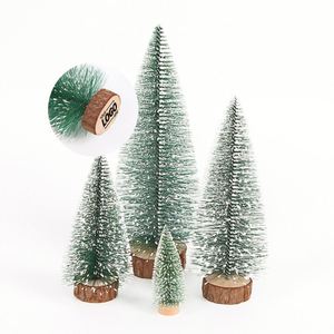 Custom Mini Christmas <b>Trees</b>, 7 Sizes Artificial <b>Bottle</b> <b>Brush</b> for Table Decor & Promotional Gifts - Product Image 1