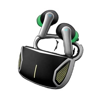 Earbud Gaming TWS S41 Quad Mic ENC Latensi Rendah 41-50 ms 5.3 Headset In-Ear IPX5 Indikator Baterai LED