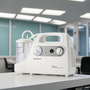 Pompa isap elektrik portabel efisiensi tinggi, perangkat penyedot legm ringan bedah medis untuk penggunaan Rumah Sakit orang tua - Product Image 5