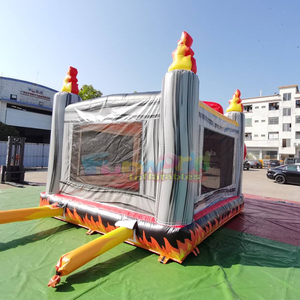 Castillo inflable 3D con diseño de monster truck, de calidad comercial, para niños, castillo hinchable para interiores. - Product Image 6