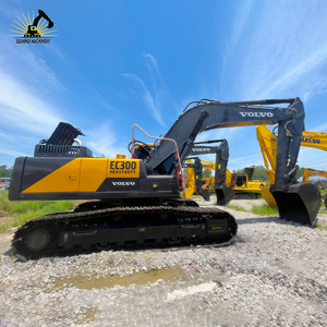 Fonctionnement fluide et puissant, grande excavatrice Volvo EC300D d'occasion pour les travaux d'excavation pour les bâtiments - Product Image 5