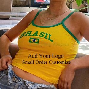Custom Sport Fitness Tight Crop Tank Tops Fashion <strong>Womenn</strong> - Product Image 5